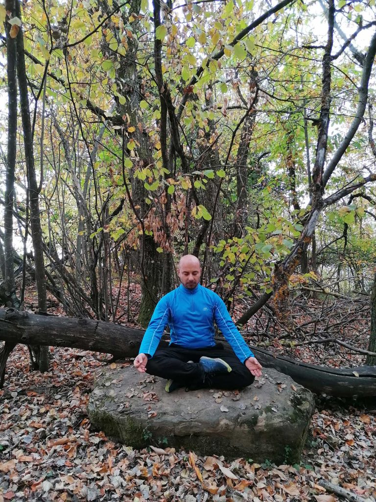 meditation and yoga in nature