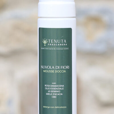 nuvola di fiori mousse biologica