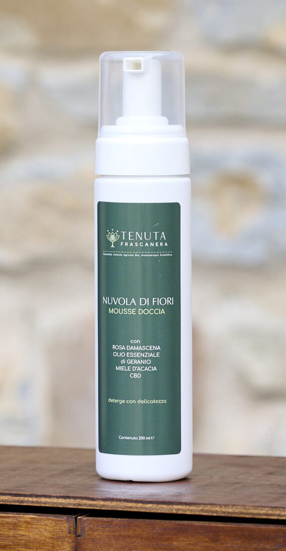 nuvola di fiori mousse biologica